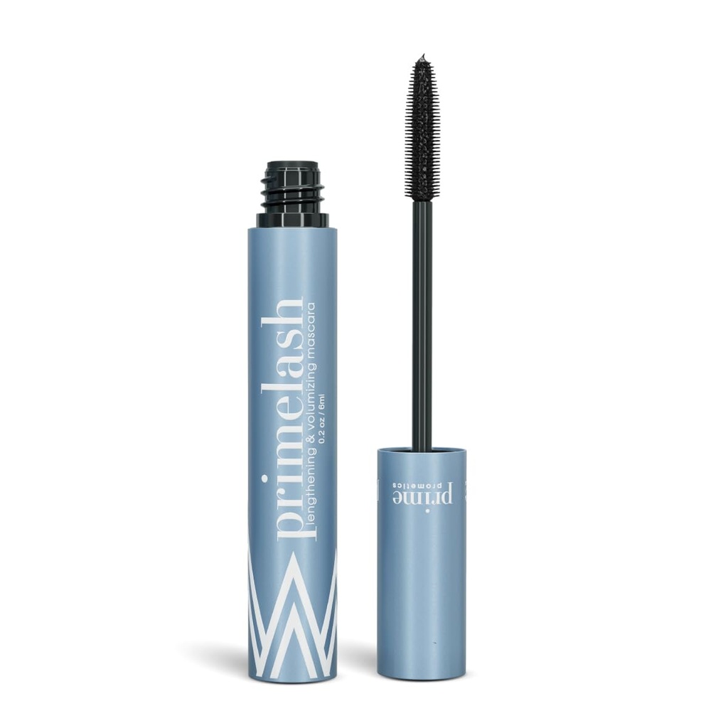 Primetics PrimeLash Mascara untuk Wanita Tua - Berevolusi, Panjang Luar Biasa dalam 2 Coats - LongStay, Nol Clumps, Hipoallegenik (Hitam)
