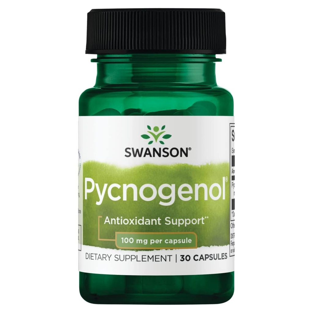 Swanson Pycnogenol 100 juta gram 30 Capsules
