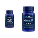 Rambut Ekstensi Hidup, Skin & Nails Collagen Plus Formula dengan Vitamin D3 5000 IU - Promotes Collagen, Keratin, Bone, Brain, Imune & Nail Kesehatan - 120 Count & 60 Softgels