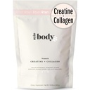 Baru - Creatine + Collagen for Women - Support Lean Muscle Growth & Development, Booty Gain, Energy & Recovery - 5g Creatine Monohydrate Plus 5000mg Collagen Peptides Combo - Unflashed, 30 Servings