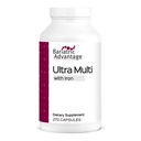 Bariatric Advices Ultra Multivitamin with Iron - Ultra Multi with Iron - Capsule Format Multivitamin - Menyediakan Kompleks Penuh B Vitamin - dengan Vitamin C, Chromium & More - 270 Kapsul