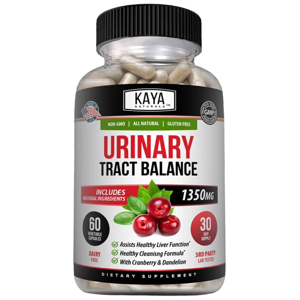 Kaya superial - D-Mannose - Lintasan UT Cleanse & Bladder Kesehatan - Dibuat dengan Cranberry, Hibiscus & Dandlion Root - D Mannose Cresles Cranberry Suplemen - 60 Veggie Capsules