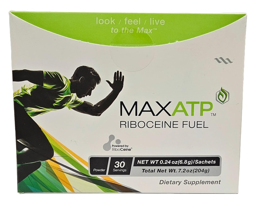 Max ATP, Riboceine Fuel, 30 Paket (0.24 Ounce), 30 Hamba