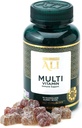 Dokter ALI Natural Multivitamin Gummies, 124; Pakar Harian Organik dengan Vitamin A, C, & EscalyNutrients 124; Dukungan Ammune, Dicarry, Brain & Vision Health 124- Gluten-Free 124; Glatin- Free 124; 70 Count