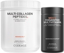 Codeage - Multi Collagen Protein + Men 's Daily Multivitamin Bundle