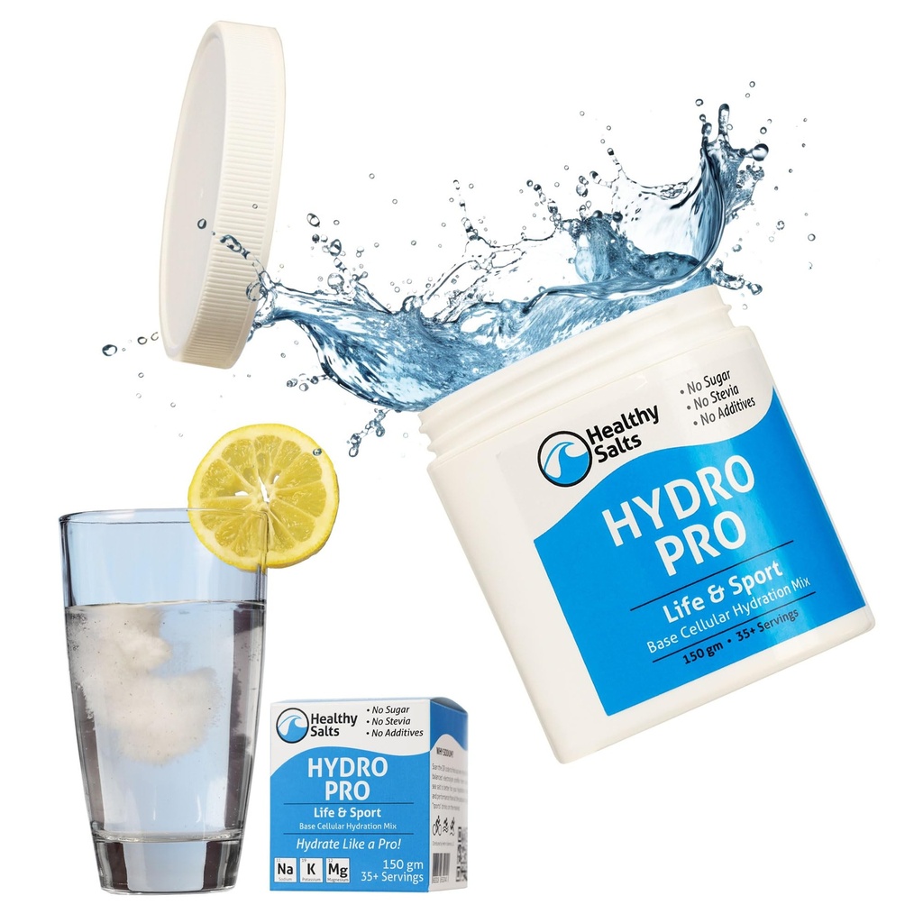 Electrolytes Powder, Powder Hidration for Water, Sugar Free Hydration Formula for Optimal Repleniment, 35 Servis per Tub