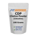 Powder citicoline, Popper Choline CDP Murni dengan Scoop, Non- GMO, Suplemen Kognitive untuk Memori dan Belajar (100 Grams)