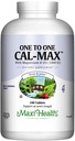 Suplemen Kesehatan Maxi 500 mg Kalsium dengan Vitamin D3 (1000 IU) dan Magnesium (500 mg) - Bone, Teeth dan Gabungan Dukungan untuk Pria dan Perempuan - 240 Tablet