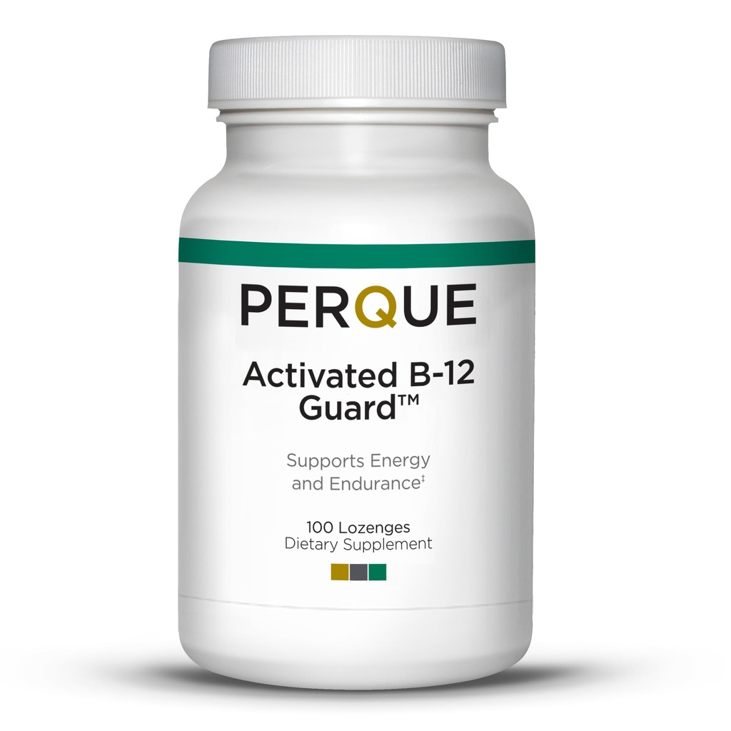 Perque Diaktifkan B-12 Guard (2000 mcg, 100 lozenges)