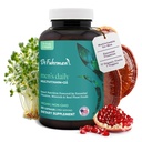 Dr. Fuhrman Multivitamin untuk Pria + D3 Vitamin untuk Dukungan Imune; Vegan Formula Men Multivitamin dengan B12 & Zinc 124; Whole Food Multivitamin Packed dengan 17 Frugies & Vegies 124; Non GMO 124; 120 Capsule