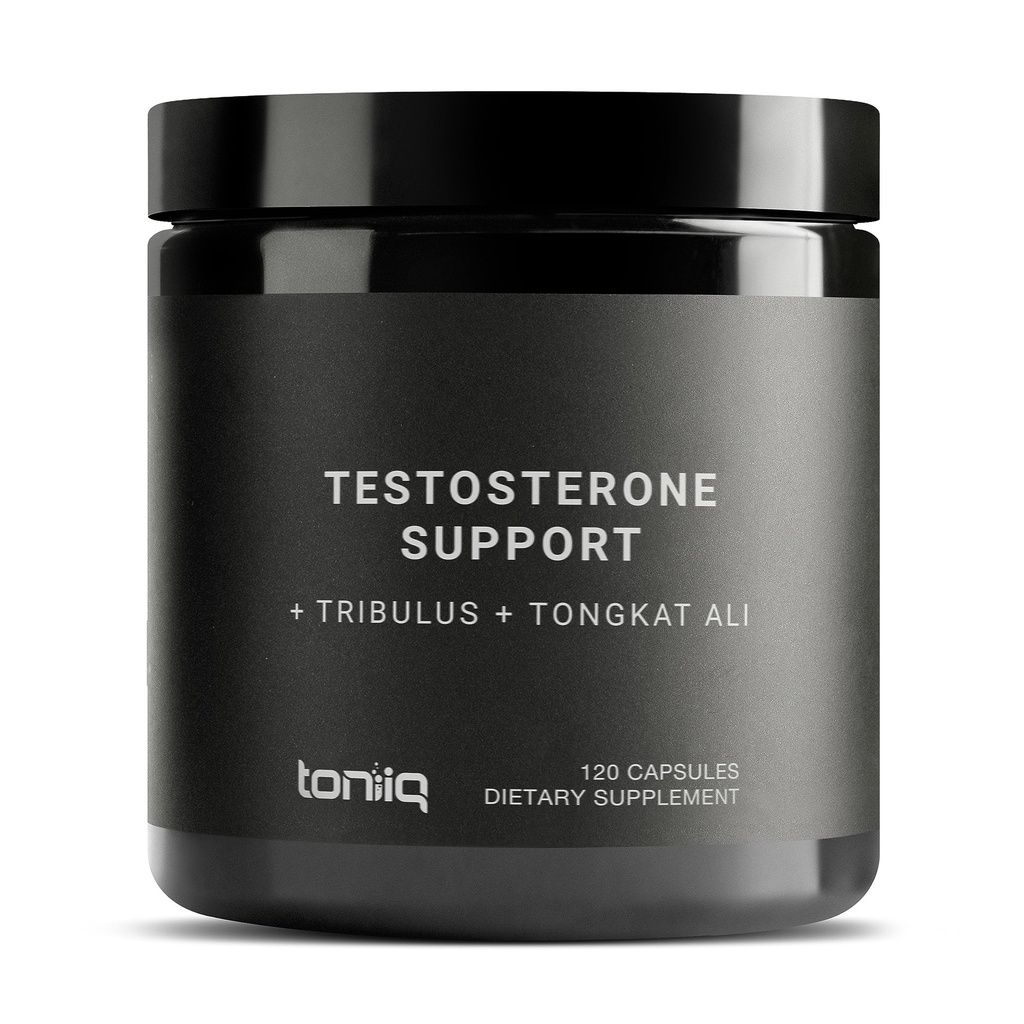 Elite T Formula - Ultra High Potency 200: 1 Tonkat Ali, 30: 1 Fadogia & 25% Withanolides Ashwagandha - Tribulus dengan 95% Saponins, Zinc, Boron & Copper - Third Party Lab Tested - 120 Capsules