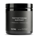 Elite T Formula - Ultra High Potency 200: 1 Tonkat Ali, 30: 1 Fadogia & 25% Withanolides Ashwagandha - Tribulus dengan 95% Saponins, Zinc, Boron & Copper - Third Party Lab Tested - 120 Capsules