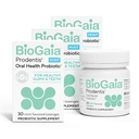 BioGaia Prodentis 3 - Pack 124; Dental Probiotic Lozenges 124; Premary Healthy Gums & Teeth 124; Defend Against Dental Problems 124; Replenish Oral Microbiome 124; Membuktikan Oral Kesehatan 124; Mint Flavor 124; 90 Hari Suply