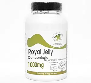 Royal Jelly Konsentrat 1000mg ~ 200 Kapsul - No Addititives ~ Suplemen Natureksi