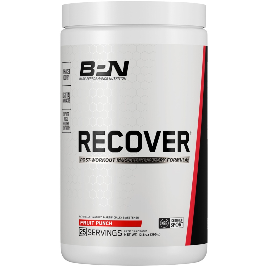 BAE PERFORMANCE NUTRITITION BPN Recorover Post NONGON Enhanced Muscle Recovery Drinder Mix - EscalyAmino Accids with Amino9 ®, CherryPURE ® Taart Cherry & Carnitine, 25 Servings, Fruit