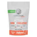 Sunwarrior Creatine HMB Monohydrate Muscle Recovery, 240g Pre Workout Suplement for Men & Women, Micronized Leucine Recovery Supplemen 30 Rasa