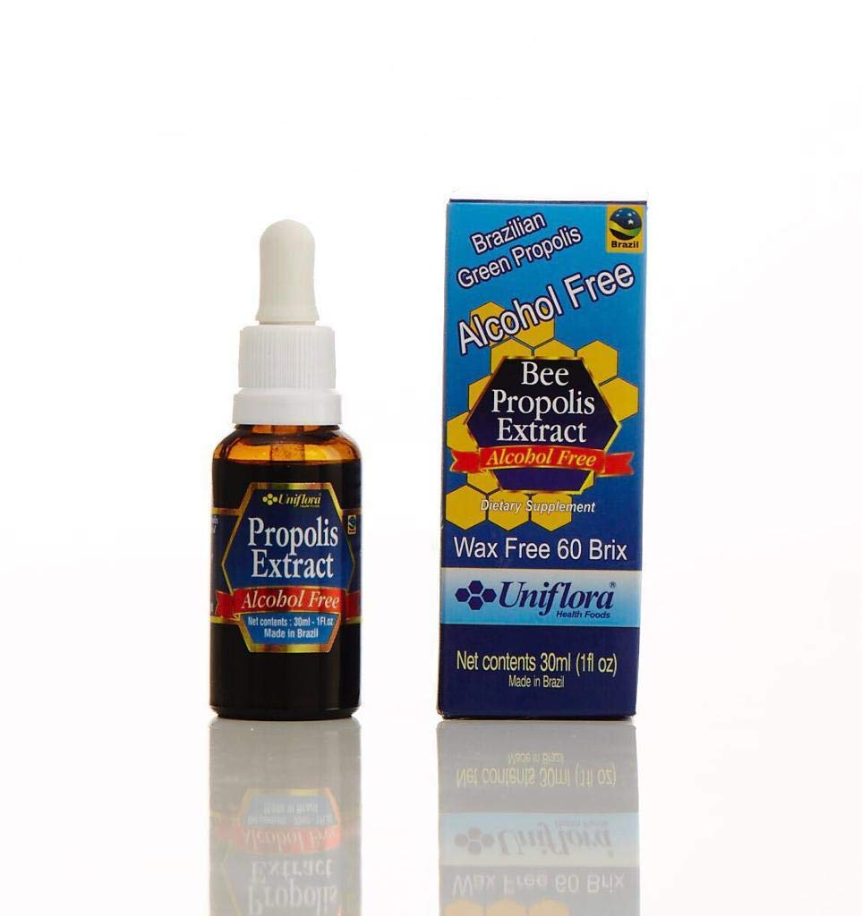 Uniflora Green Bee Extract - Alcohol- Free, 60 Brix - High Artepilin C - Imune Support 30ml
