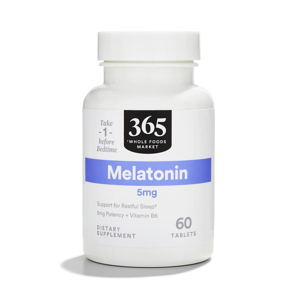 365 oleh Whole Foods Market, Melonatin 5mg, 60 Count