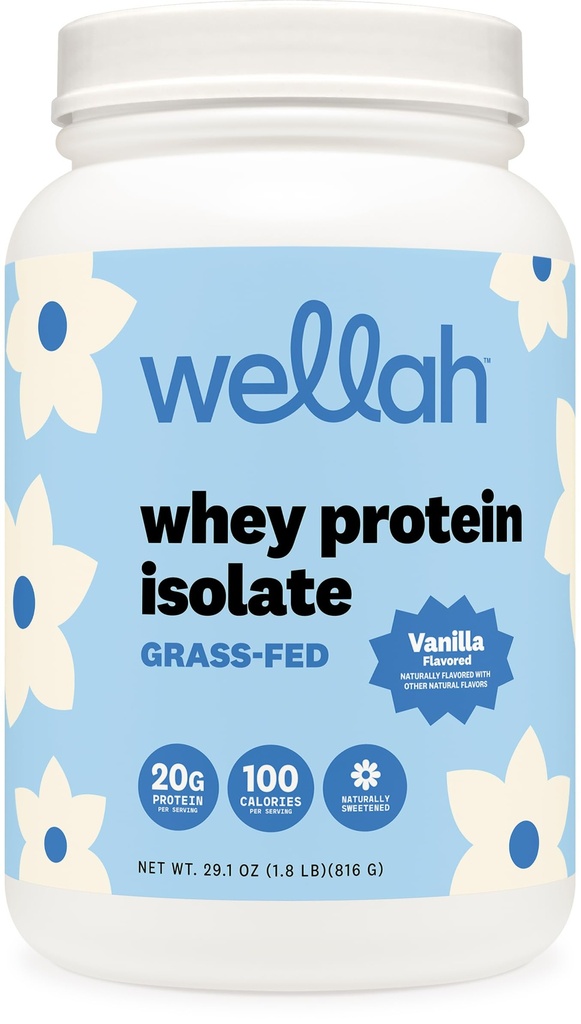 Wellah Protein Anda Whey (30 Hamba, Vanilla) - Whey Protein Isolat Protein