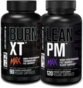 Jacked Factory Burn- XT Max - Thermogenic Fat Burner & Appetit Supresan (90 Kapsul) & Lean PM Max High- Performance Woss, Fat Burner, & Appetite Supresan (120 Capsules)