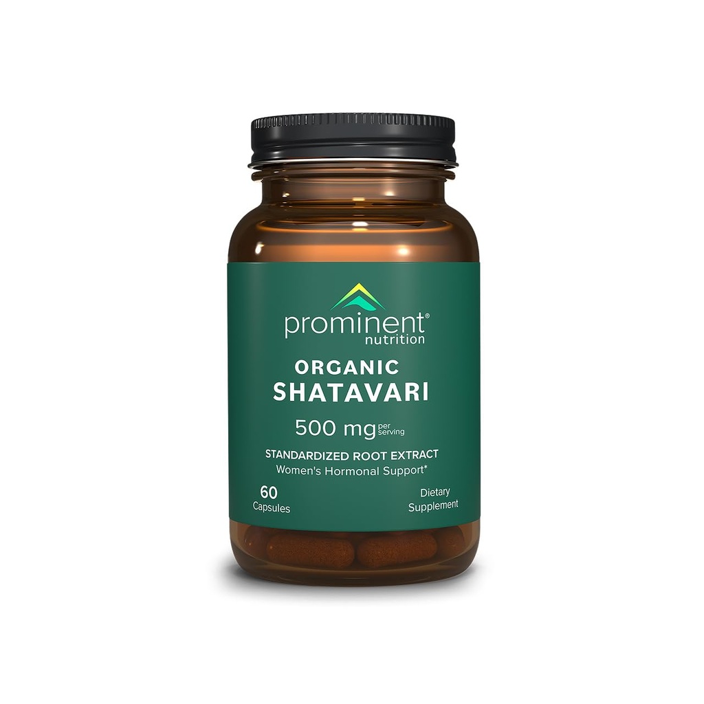 Kapsul Organik Nutritis, Hormone Dukungan untuk Perempuan, 500 mg, 60 Count, Standardisasi Root Terapan Untuk Kesehatan Wanita - 1 Pack