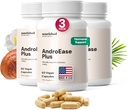 Nandeshed Androease Plus - Penyesuaian Keseimbangan Alam untuk Perempuan - Vegan Formula dengan Zinc & Saw Palmetto - 180 Capsules untuk Daily Wellness & Vitalitas - Dibuat di AS