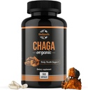Chaga Kapsules Supplement Organic Extract 126;