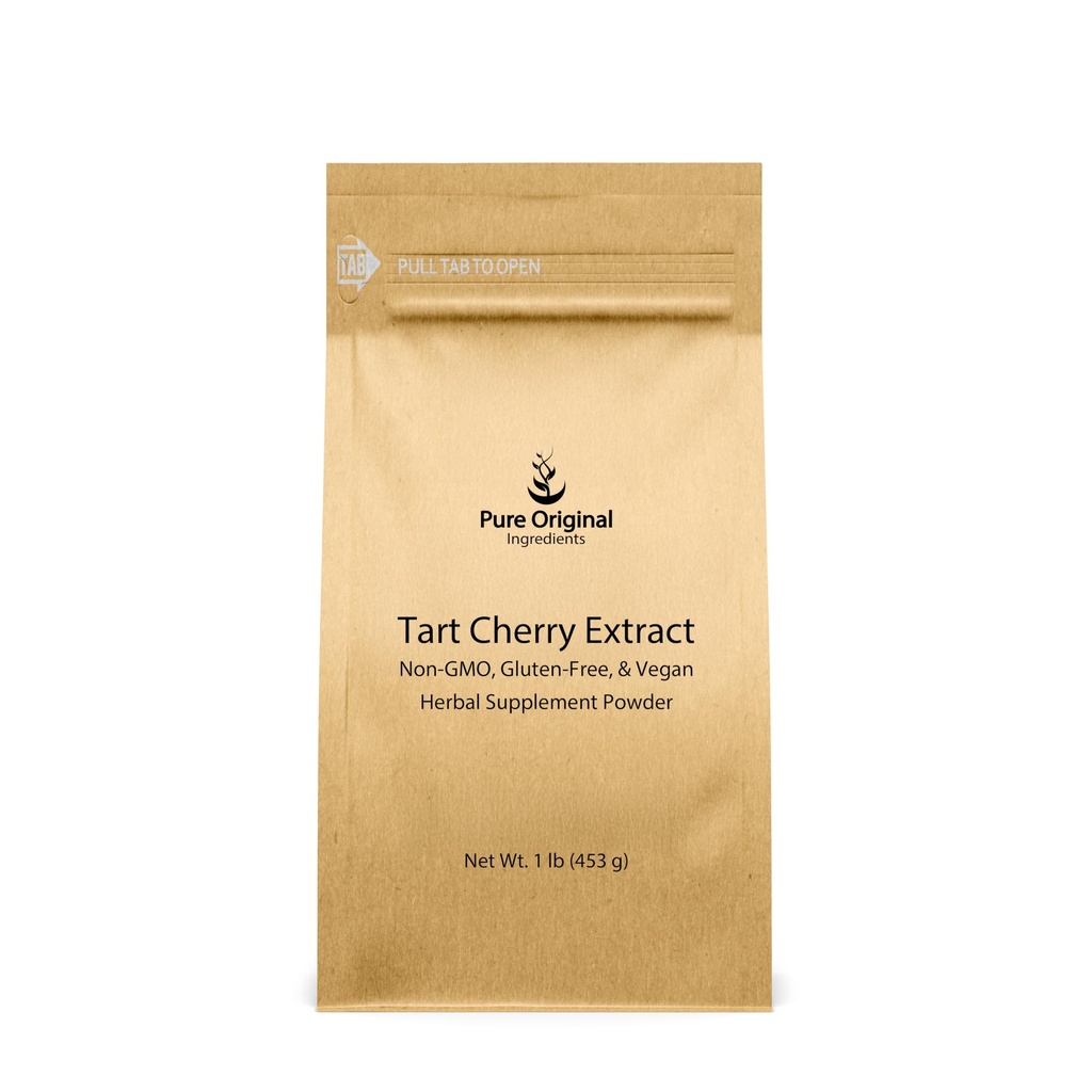 PURE ORIGINAL INGREDIENTS Tart Cherry Extract (1 lb) Non- GMO, Herbal Supplemen