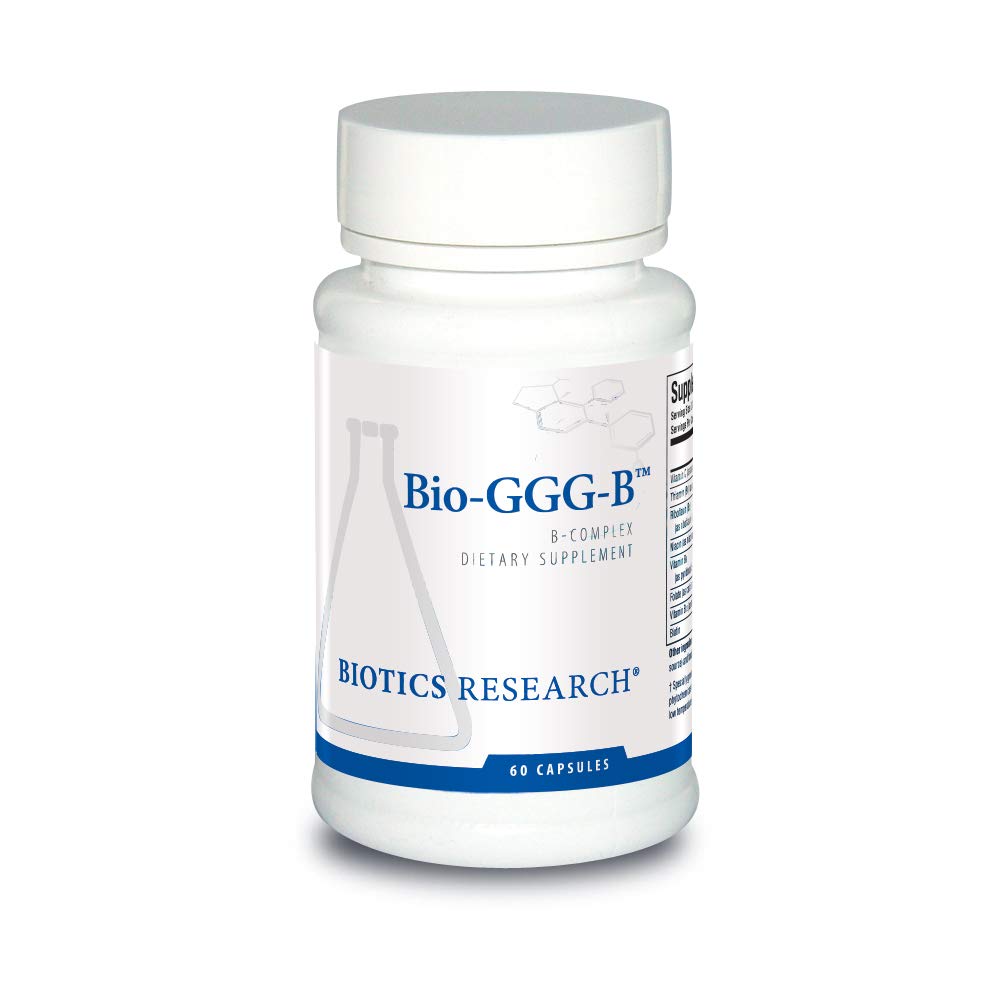 Biokimia diaktifkan bentuk vitamin B, Thiamin, Riboflavin, Niasin, B6, B12, Flolate Produce Energy, Optimasi Positif Mood, Cardiovaskular Kesehatan 60 Capsule