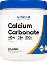 Nutricost Kalsium Karbonate Powder 500 Grams