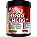 Evlution EVL BCAAs Amino Acids Powder - BCAA Energy Pre Workout Powder for Muscle Recovery Lean Growth and Endurance - Redrating Post Workout Recovery Drine with Natural Caffeine - Cherry Limeade