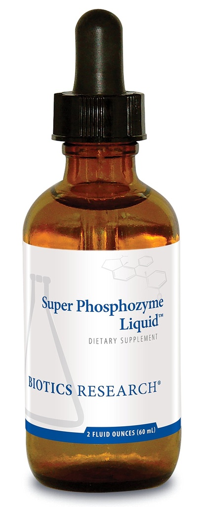 Biotics Research Super Phosphozyme Liqui- Phosphorous in Liquid, Electrolytes, Healthy Bones and Teeth, Protein Produksi, Energi Dukungan, 40mg / Drop, 2 Fl Oz