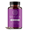 Qualia Night Sleep Aid 124; Non- Habit Forming 124; Science- Bressed Support for Deep Refreshing Sleep 124- Free, Vegan, Non- GMO, Gluten- Free 80 Count 124; (1 Pasokan Bulan)