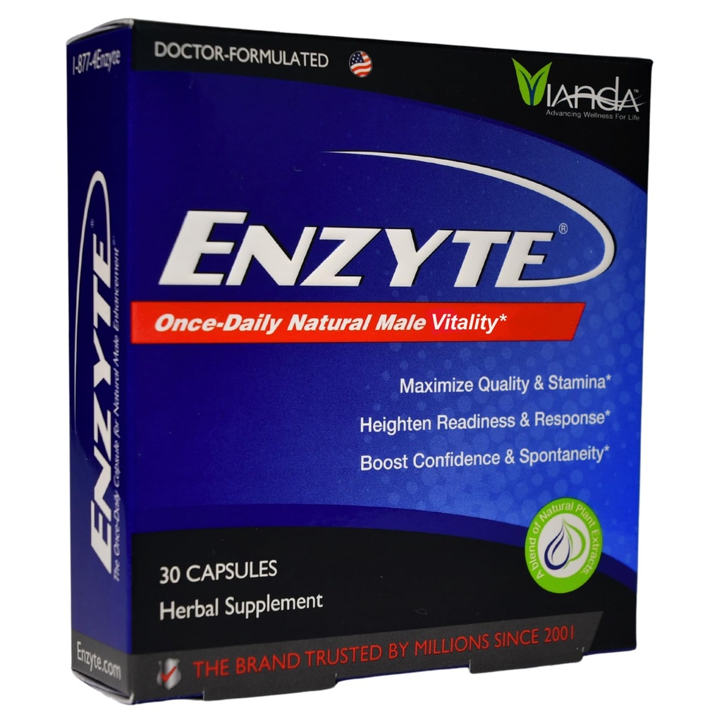 Enzyte ® Natural Male Vitality Dulity Dulity Support by: