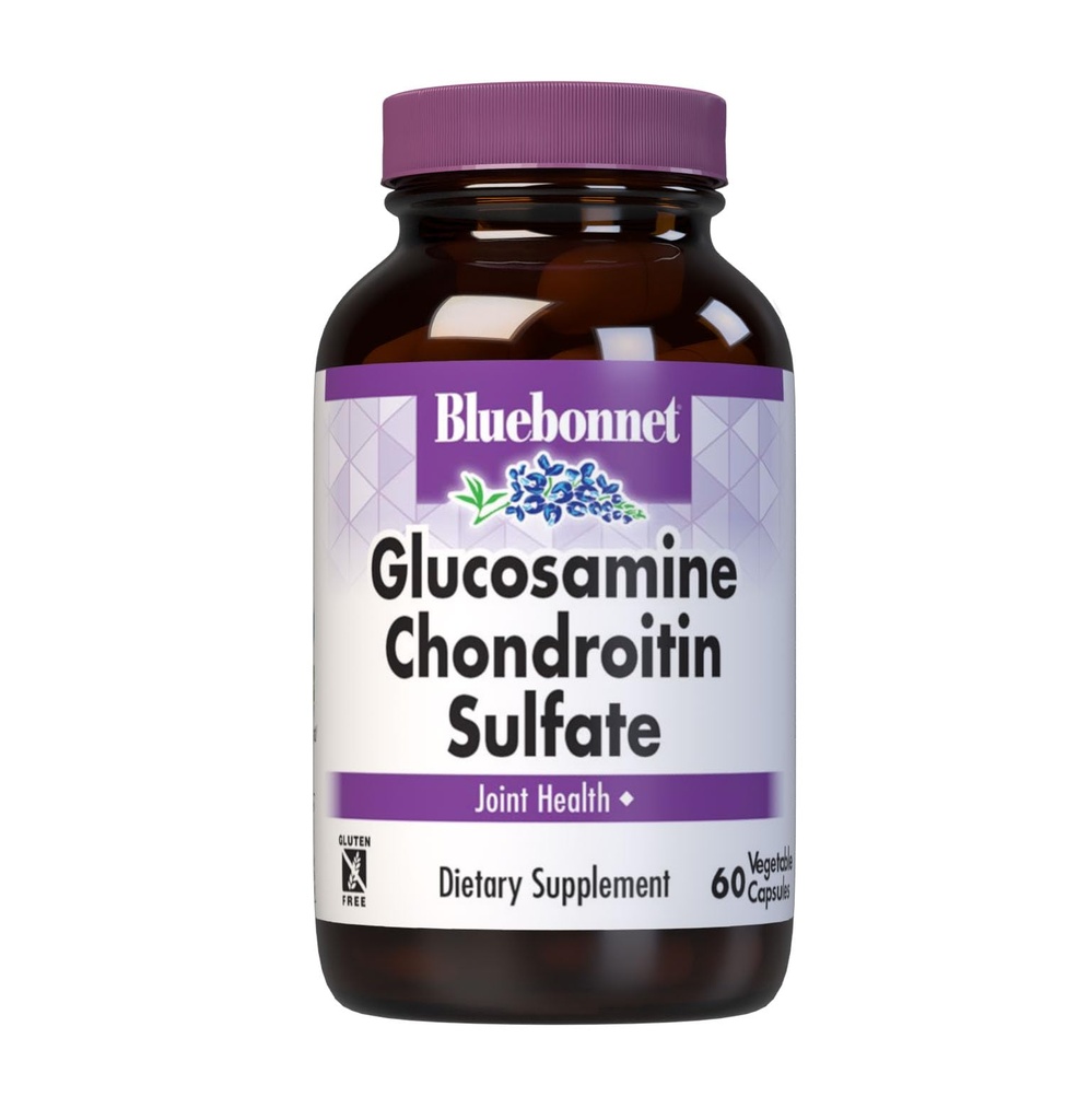 BlueBonnet Glucosamine Chondroitin Sulfate Sulfate Suplement, 60 Count
