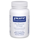 Encapsulasi Murni Pro- Resolve Omega 124; Omega-3 Acids Gendut untuk Kesehatan Kardiovaskular 124; 60 Softgel Capsules
