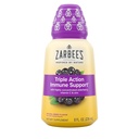 Zarbee "s Liquid Daily Imune Dukungan, Liquid Konsentrasi Tinggi, dengan Real Elderberry Vitamin C & Zinc, Black Elderberry Flavor, Untuk Daytime Gunakan, 8 Fl Oz, merek adalah Zarbee" s