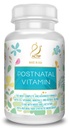 ACTIF Postnatal Vitamin with 25 + Organic Vitamin and Organic Herbs, Nursing and Lactation Supplement, Support Baby 's Brain Development, Non-GMO, Made in USA, 90 Count