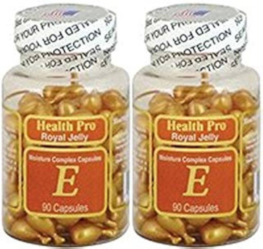 NUll-Health Vitamin E Skin Oil Royal Jelly, 90 Softgels (Paket 2)