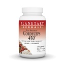 Planet Herbal Cordyceps 450 Spectrum Penuh, Tonik Cina untuk Endurance