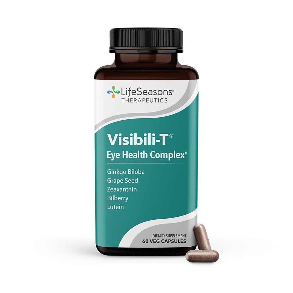 Vitamin Tambahan Vitamin untuk Dukungan Kesehatan & Vitamin - Karrot Root, Chromium, Bilberry, Ginkgo Biloba, Grape Seed Extract, Lycopene, Vitamin A, Lutein & Lanthin - 60 Capsules