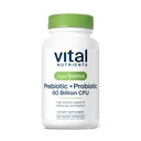 Nutrisi Hiperotik Vital Prebiotik dan Probiotik bagi Perempuan dan Pria: 124; 60 Milyar CFU 124; Pre dan Application Supports Digetical Kesehatan, Distipause, Diare, Gas & Bloating 124; 60 Vegan Capsules
