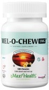 Maxi Health Melonaciin 1mg Cheable - Sleep help Melonatin to Encourage Natural Sleep - Non-Habit Forming Suplemen dengan Enzymax for Fast- Acting Support Kosher (100 Units)
