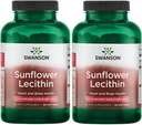 Swanson Sunflower Lesit - Herbal Supplemen Memproyeksikan Fungsi Kesehatan Sehat - Formula Alami Mendukung Kesehatan Hati & Keseimbangan Sehat