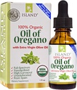 Oil of Oregano Organic Liquid Drops (1 fl oz) - blend of Organic Oregano Oil & Olive Oil, Grown in Spain