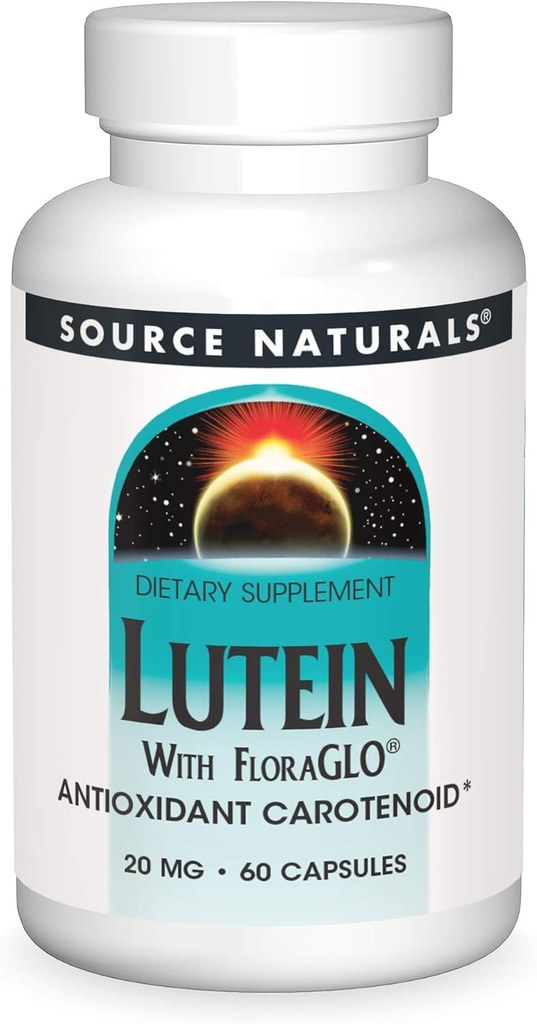 Sumber Lutein dengan FloraGLO 20 mg Antioksidant Carotoid - 60 Capsules