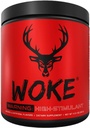 Bucked Up - Woke - HIGH STIM Pre Workout - Best Tasting - Focus Nootropic, Pompa, Kekuatan, 30 Pelayan (Blue Raspberry)