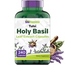 tnvitamin Kudus Basil Capsules (1.600 mg Equivalen - 240 Kapsul) adalah 124; 8 Bulan Supply 124; AKA Tulsi; May Prograce Stress & Frustrasi Relief * Adaptogenik, & Ayurvedic Herb