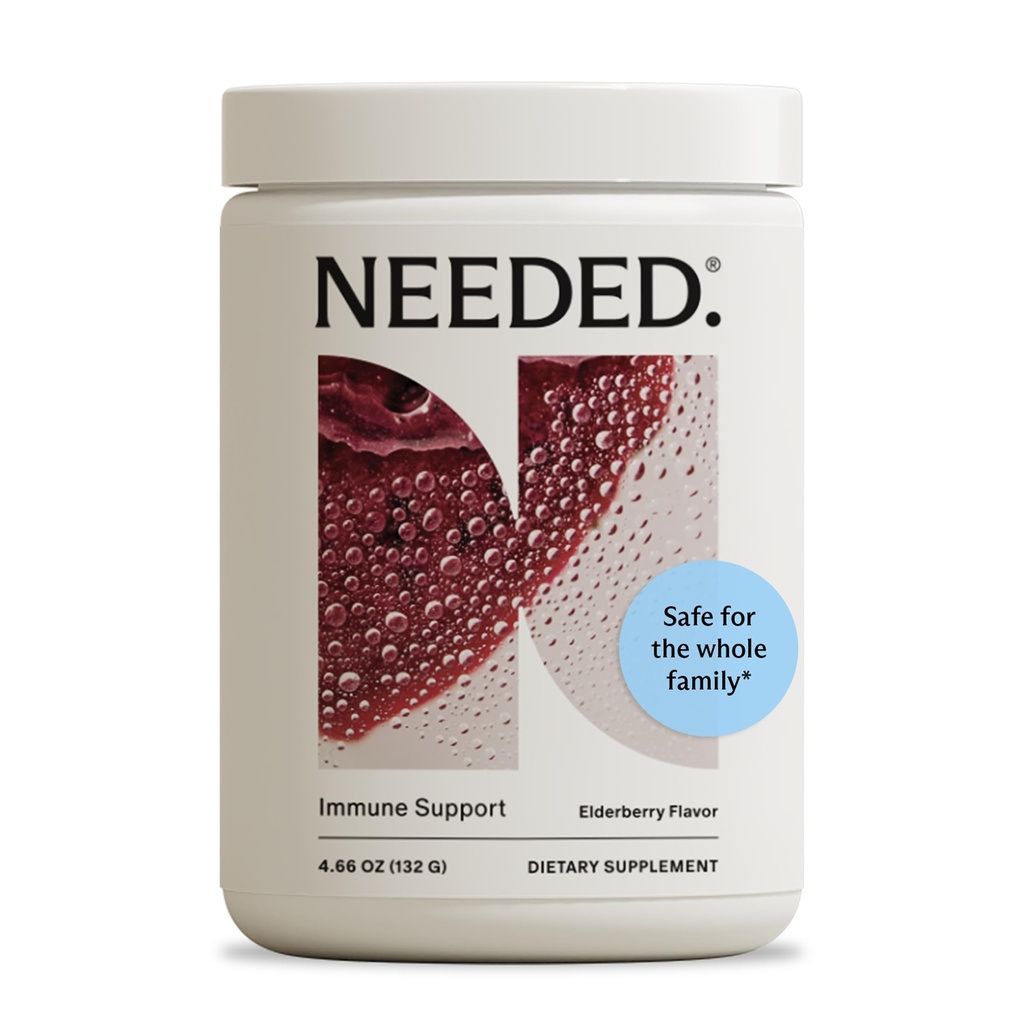 Dibutuhkan. Imune Dukung Imunity Powder - untuk The Whole Family - Pregnancy Safe Immunity Suplemen - Zinc dengan Elderberry - Easy- to Take