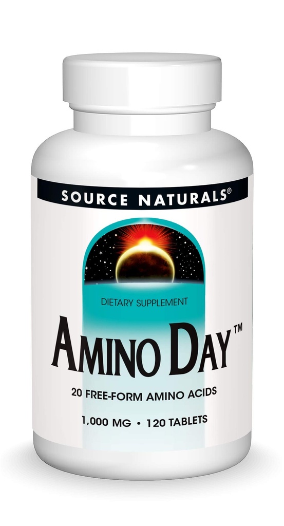 Sumber Hari Amino - 20 Formulir Bebas Amino Acids Mendukung Kualitas Dilakukan Selama Nutrition - 120 Tablet